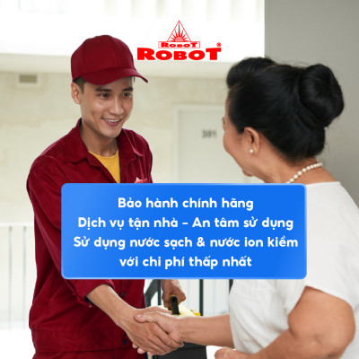 Máy Lọc Nước R.O Hydrogen Kiềm Nóng Thông Ninh ROBOT HydroMega Plus-9 - Hàng Chính Hãng