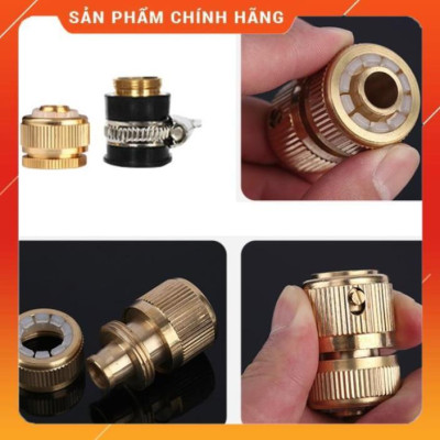 ️ Bộ dây vòi xịt nước rửa xe,tưới cây , tăng áp 3 lần,loại 3m, 5m 206701 đầu đồng,cút đồng,nối đồng