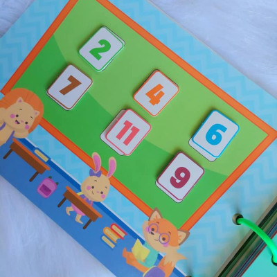 Đồ Chơi Trẻ Em, Học Liệu Bóc Dán Montessori, Sách Bóc Dán Toán Học, Asstar Đồ Chơi Giáo Dục