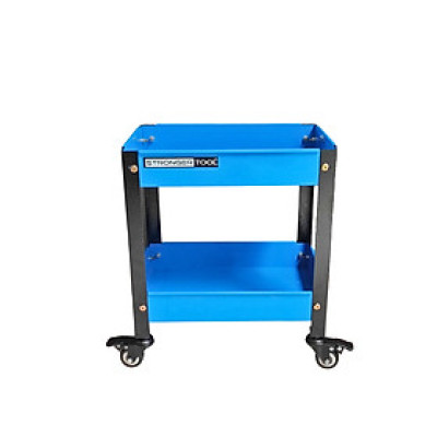 Xe đẩy dụng cụ mini 2 tầng thép sơn tĩnh điện