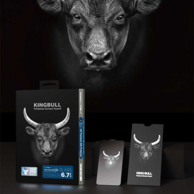 Miếng Dán Kính Cường Lực Trong Suốt Mipow KingBull Dành Cho iPhone 15 Pro Max / 15 Pro / 15 Plus / 15, HD PREMIUM SILK - HÀNG CHÍNH HÃNG