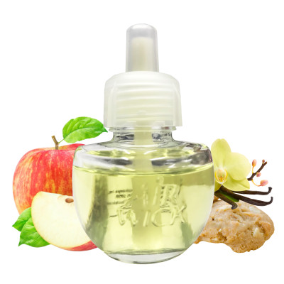 Chai tinh dầu cắm điện Air Wick Refill AWK3066 Vanilla Cookie 19ml (Hương vani, bánh táo), sử dụng điện 220V