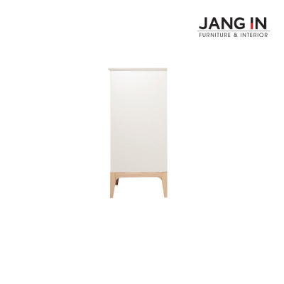 Kệ Tivi Daily White Tủ kính Jang In 1001400001-04