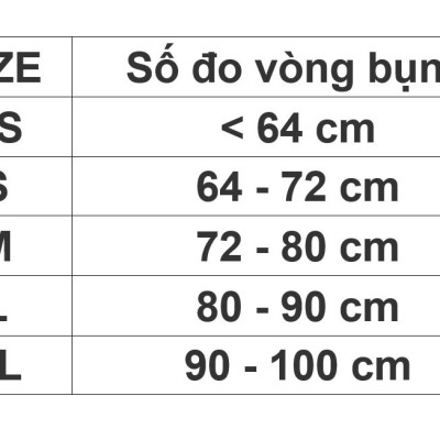 Áo vùng lưng hỗ trợ cố định thắt lưng ORBE H3