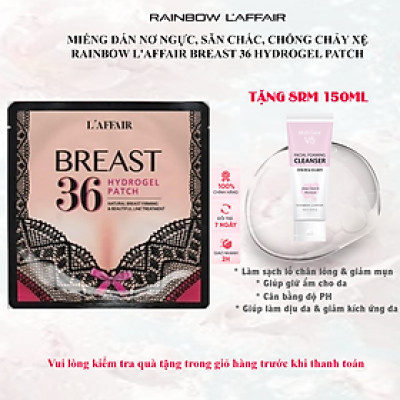 Hộp 10 miếng dán tăng vòng 1, săn chắc, chống chảy xệ Rainbow L