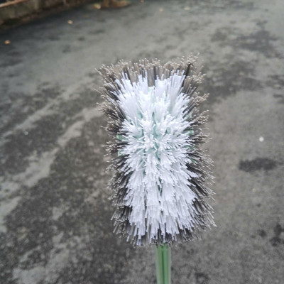 Chổi cọ bồn cầu/ toilet cán dài Echo Metal 47cm - Hàng nội địa Nhật Bản nhập khẩu chính hãng