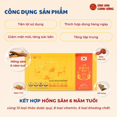 Hồng sâm Stick Daily Hàn Quốc
