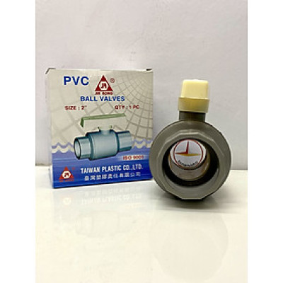 Van 60 tay trắng nhựa PVC Jiarong (2") - FB020