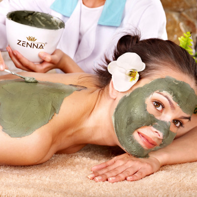 Mặt nạ bùn khoáng núi lửa kiểm soát dầu và mụn, thải độc tố, tái tạo da ZENNA Bentonite Clay 30g (5 túi/hộp) - Set du lịch - Phù hợp cho mọi loại da đặc biệt da dầu và mụn