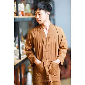 ĐỒ LAM ĐI CHÙA PHÁP PHỤC PHẬT GIÁO KHUY CÀI CÓ TÚI