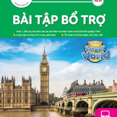 Sách - Dtpbooks - Combo sách bài tập bổ trợ tiếng anh I-learn Smart World THPT