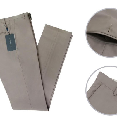 Quần tây nam Novelty 0Ply 1804530 màu xám nhạt