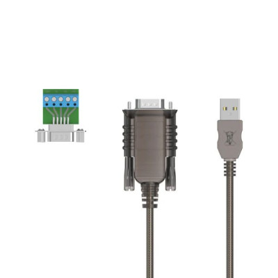 Cáp USB 2.0 sang RS422 RS485 DB9M 1.5m UNITEK Y-108301 - HÀNG CHÍNH HÃNG