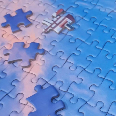 Bộ Tranh Ghép Hình Minh Châu - 60 x 80 cm (1500 Mảnh Ghép) - Tháp Eiffel