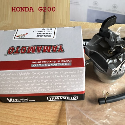 Bình xăng con, chế hòa khí máy Honda G200 G150 G100 nội địa Nhật