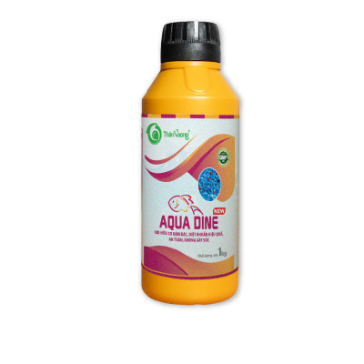 AQUA DINE New - Iod hữu cơ đậm đặc, diệt khuẩn hiệu quả, an toàn, không gây sốc