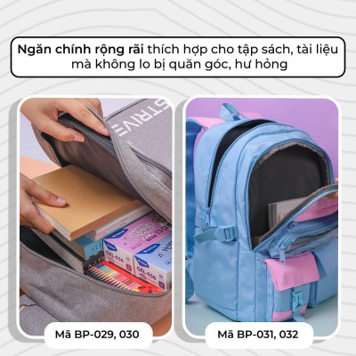 Ba Lô Strive - Thiên Long BP-029/T24 - Màu Đen