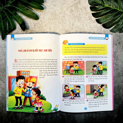 Combo kỹ năng cho bé-Trọn Bộ Kỹ Năng Sống Giúp Trẻ Phát Triển - Rèn Luyện Kỹ Năng Cho Trẻ (Bìa Mềm Hình Ảnh Sinh Động ) VT