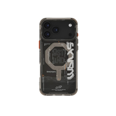 Ốp Lưng Cho iPhone 17 Pro/ 17 Pro Max SKINARMA SONIX Mag-Charge In Họa Tiết Cảm Hứng Từ Công Nghệ Sành Điệu Thời Trang Hàng Chính Hãng