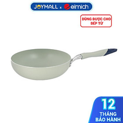 Chảo xào chống dính đáy từ Elmich 4701OL size 28cm, Hàng chính hãng, dùng được trên mọi loại bếp - JoyMall