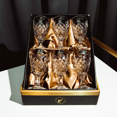 Set 6 Ly Pha Lê Cao Cấp Killarney 105ml Hàng chính hãng