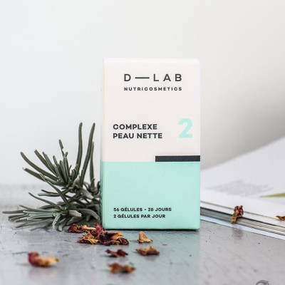 Viên uống D-LAB • Ngăn ngừa mụn ️ • Điều tiết bã nhờn ️• Chăm sóc da • Complexe Peau Nette • Clear Skin Complex • Pháp