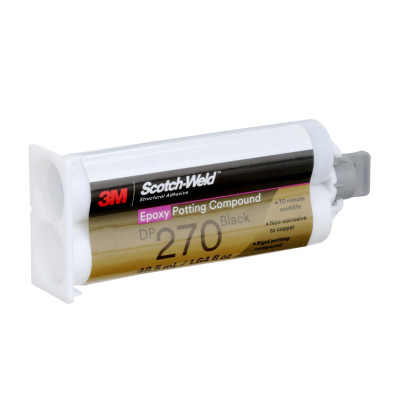 Keo Cường Lực Cao 3M Scotch-Weld DP270, Màu Đen, 48.5 mL, 12 Chai/Thùng