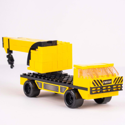 Đồ Chơi Lắp Ráp Xe Công Trình 6 Trong 1 - Construction Vehicle - Toys&Joys 8832-2 (1000 Mảnh Ghép)