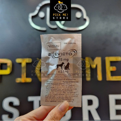 Virbac - Nhỏ Gáy EVICTO Trị Ve Rận, Bọ Chét, Ghẻ Tai, Phòng Ngừa Nội Ngoại Ký Sinh cho Chó Mèo