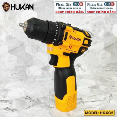 Máy Khoan Dùng Pin 16.8V Hukan HK-XC5 Không Chổi Than - Tặng Bộ Phụ Kiện 24 Chi Tiết Phụ Kiện Đi Kèm chính hãng
