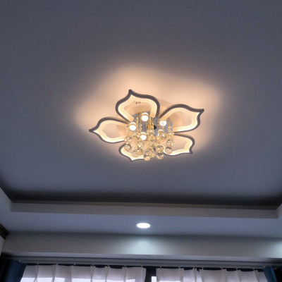 Đèn ốp trần NAVISE 5 cánh hiện đại với 3 chế độ ánh sáng trang trí nội thất hiện đại [ ẢNH THẬT 100%].