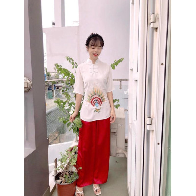 ĐỒ LAM ĐI CHÙA Mẫu Chim Công
