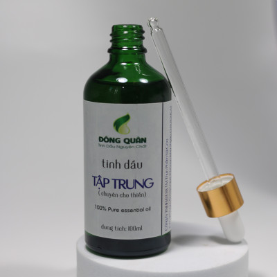 Tinh Dầu Tập Trung Nguyên Chất Đông Quân Làm Thơm Phòng, Tăng Cường Trí Nhớ, Giảm Stress, Cải Thiện Giấc Ngủ 100ml/lọ