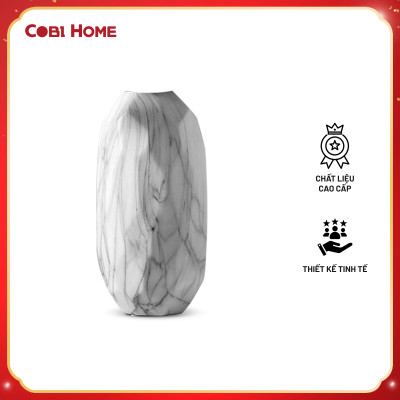 Bình Hoa Sứ , Vân Trắng 377619 , sản phẩm nhập khẩu và phân phối chính hãng .