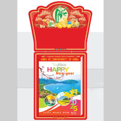 Lịch 2025 - Lịch Bloc Siêu Đại Trọn Bộ 2025 - 20 x 30 cm - Lịch Văn Lang