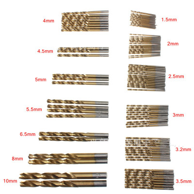 Bộ 99 mũi khoan thép phủ titan ABG cao cấp đường kính 1.5 – 10mm dùng được tất cả mẫu máy khoan cầm tay thông dụng