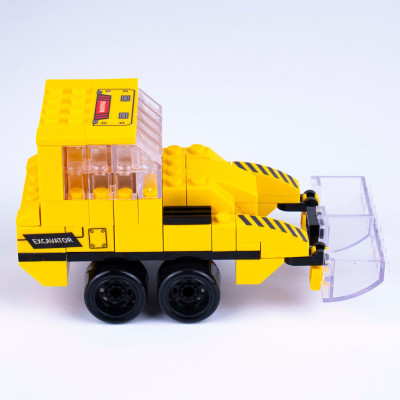 Đồ Chơi Lắp Ráp Xe Công Trình 6 Trong 1 - Construction Vehicle - Toys&Joys 8832-2 (1000 Mảnh Ghép)