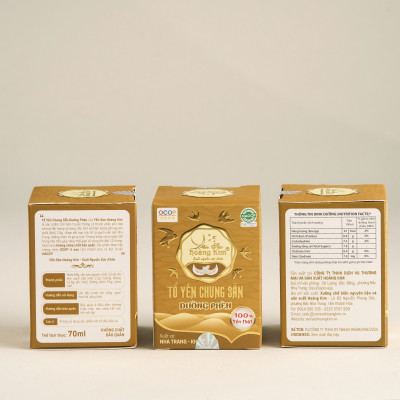 Combo 10 tặng 1 Yến Hũ Chưng Sẵn Đường Phèn Yến Sào Hoàng Kim- 1.5g Yến Sào, Chuẩn OCOP 4 Sao 70ml