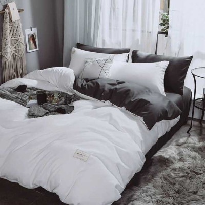 Bộ Chăn Ga Gối 4 Món DULCETT ( 1 ga + 2 vỏ gối đầu + 1 vỏ chăn) Cotton TiCi Nhập Khẩu Mềm Mịn