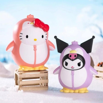 Đồ Chơi Mô Hình Hộp Mù Sanrio Characters - Penguin Parade - Moetch MT18 (Sản Phẩm Bên Trong Là Ngẫu Nhiên)
