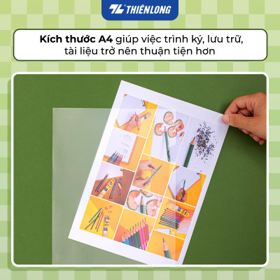 Combo 100 Bìa lá A4 Thiên Long Flexoffice FO-CH168