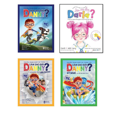 Combo 4 cuốn: Làm Sao Đây Danny? + Làm Sao Đây Darla? - Bản Quyền