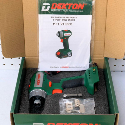 MÁY SIẾT VÍT CẤP TRƯỢT DÙNG PIN 21V DEKTON M21-VT50CP - HÀNG CHÍNH HÃNG