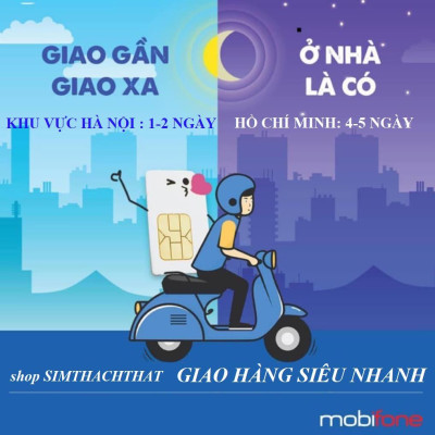 [có eSim]Sim 4G Mobifone 50G/tháng sử dụng 12 tháng ko cần nạp thêm tiền, ko chia theo ngày- Hàng chính hãng