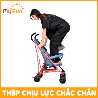 Xe đẩy ngồi du lịch cho em bé 6 tháng 1 2 3 4 tuổi gấp gọn Standard MySun