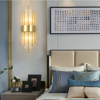 Đèn tường MENOR pha lê hiện đại trang trí nội thất cao cấp, sang trọng - kèm bóng LED chuyên dụng [ẢNH THẬT 100%]