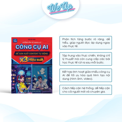 Combo 4 Cuốn: Hướng Dẫn Kiếm Tiền Xuyên Biên Giới Từ Youtube + Công Cụ AI X3 Hiệu Suất + Sản Xuất Video Ngắn - Livestream Khác Biệt + Infographic Từ A-Z Về Nghề Marketing