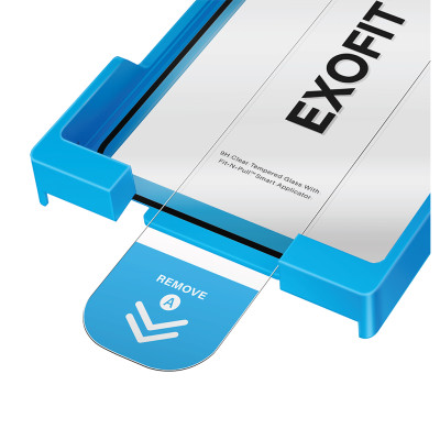 [Dành cho iPhone 17] Kính cường lực cho Iphone 17 Pro/ 17 Pro Max UNIQ OPTIX EXOFIT Trong Suốt/ Chống Nhìn Trộm kèm khung trợ dán_ Hàng chính hãng