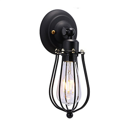  Combo 2 đèn treo tường rọ sắt dáng quả lê TU001 - đèn cao cấp