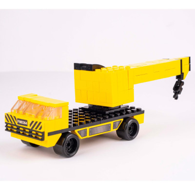 Đồ Chơi Lắp Ráp Xe Công Trình 6 Trong 1 - Construction Vehicle - Toys&Joys 8832-2 (1000 Mảnh Ghép)